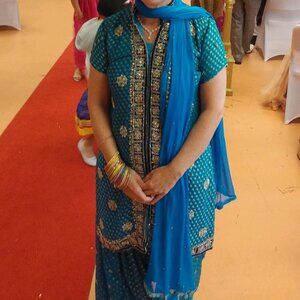 Indian Tunic, Pantaloons and Scarf